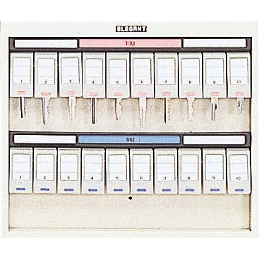 キーステーション(20コ吊) 20コ吊 23-5587-00 ナカバヤシ NKS-20