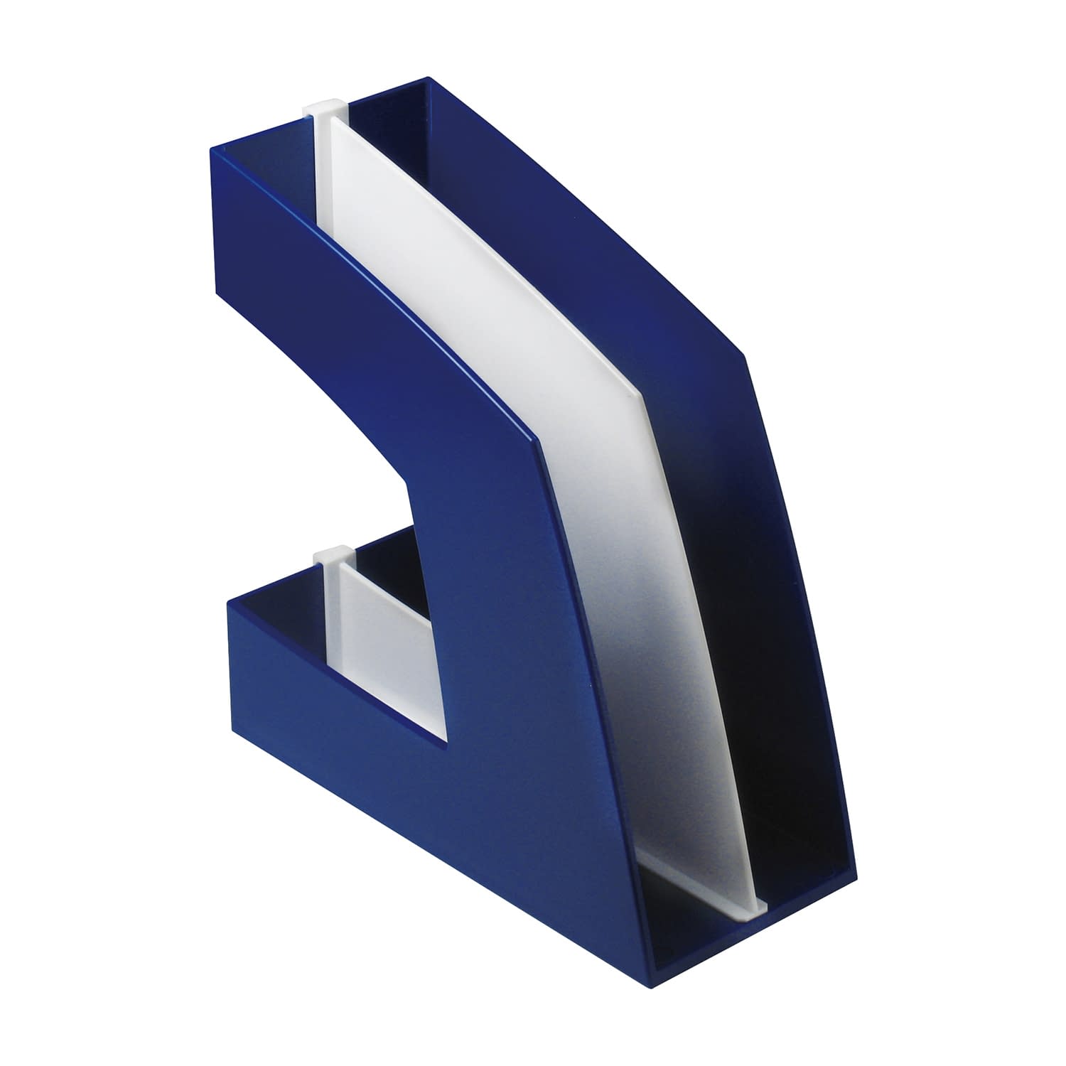 ファイルボックス A4 23-5608-0002 ブルー ソニック FB-708(A4)