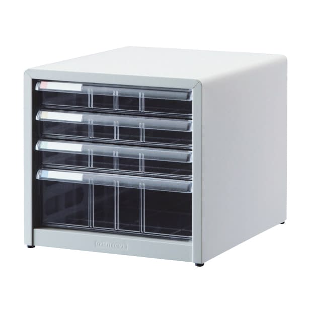 アバンテV2レターケース(浅3深1段 浅型3段+深型1段 23-5610-01 ナカバヤシ AL-44(A4・タテ)