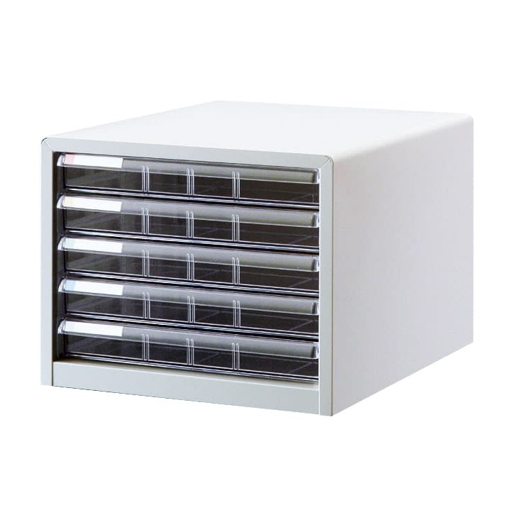 アバンテV2レターケース(浅型5段) 浅型・5段 23-5610-06 ナカバヤシ BL-55(B4・タテ)