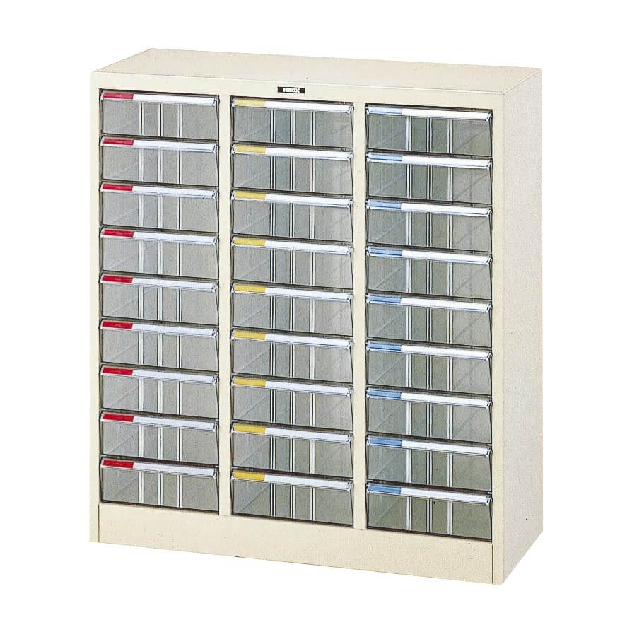 フロアケースP型(深型9段3列) 深型・9段×3列 23-5611-04 ナカバヤシ A4-M27P