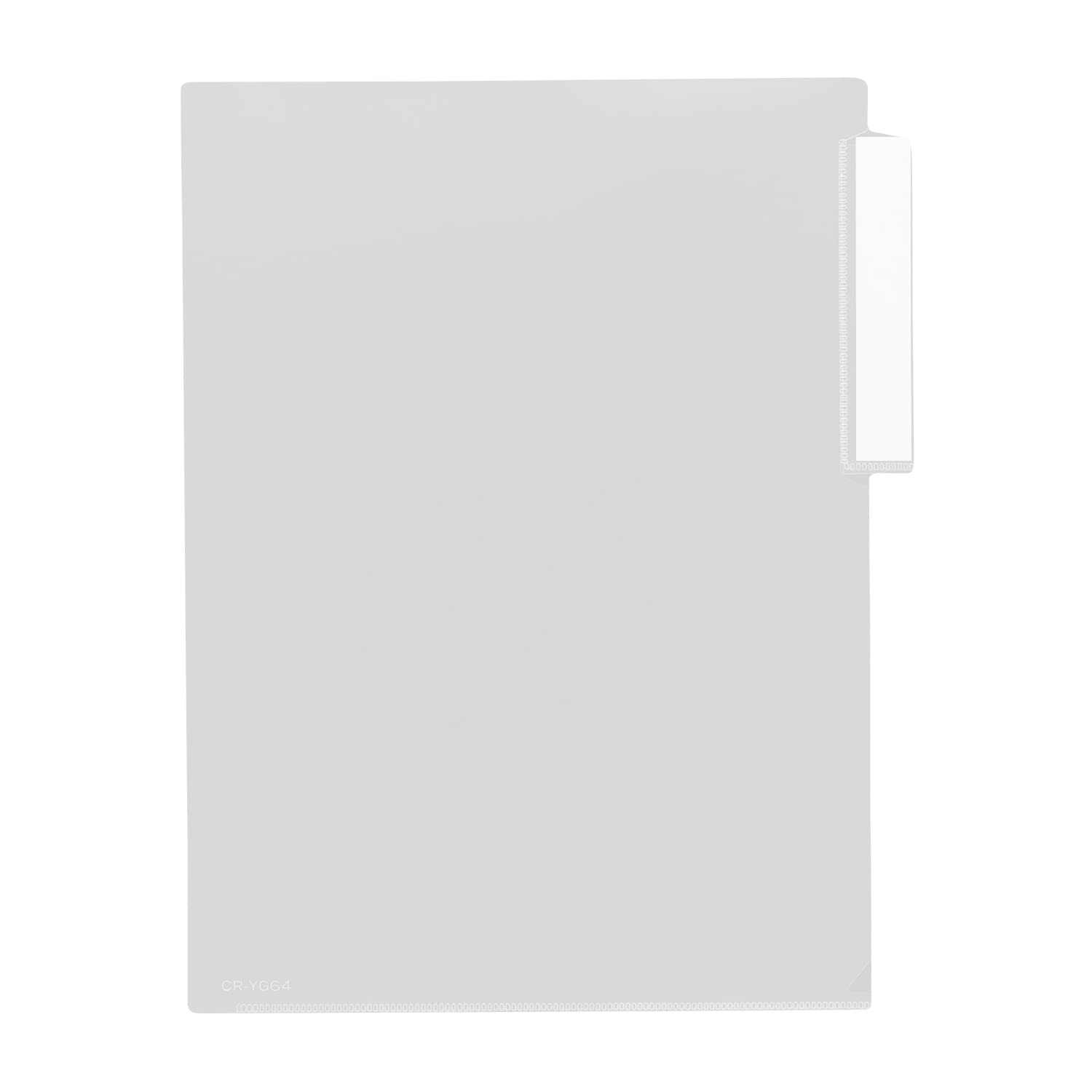 カルテフォルダー(A4ヨコ) A4・ヨコ 23-5602-00 クラウン CR-YG64-C(50マイ)