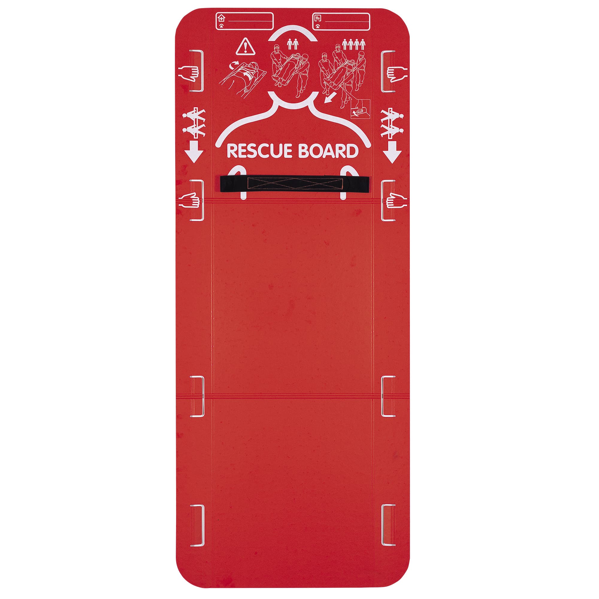 レスキューボード(緊急用簡易担架) 23-5500-00 安達紙器工業 1800X730X2.4