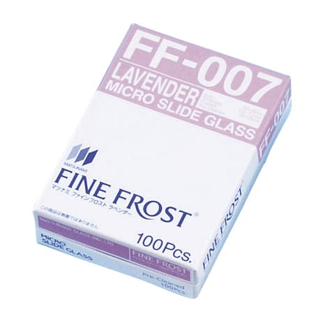 ファインフロスト(ラベンダー) 23-5026-06 松浪硝子工業 FF-007(100マイ)