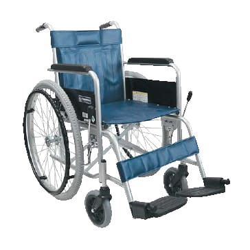 車いす(自走用・スチール製)背固定式 背固定・ソフト 01-3865-04 カワムラサイクル KR801Nソフト(ソフトタイヤ)