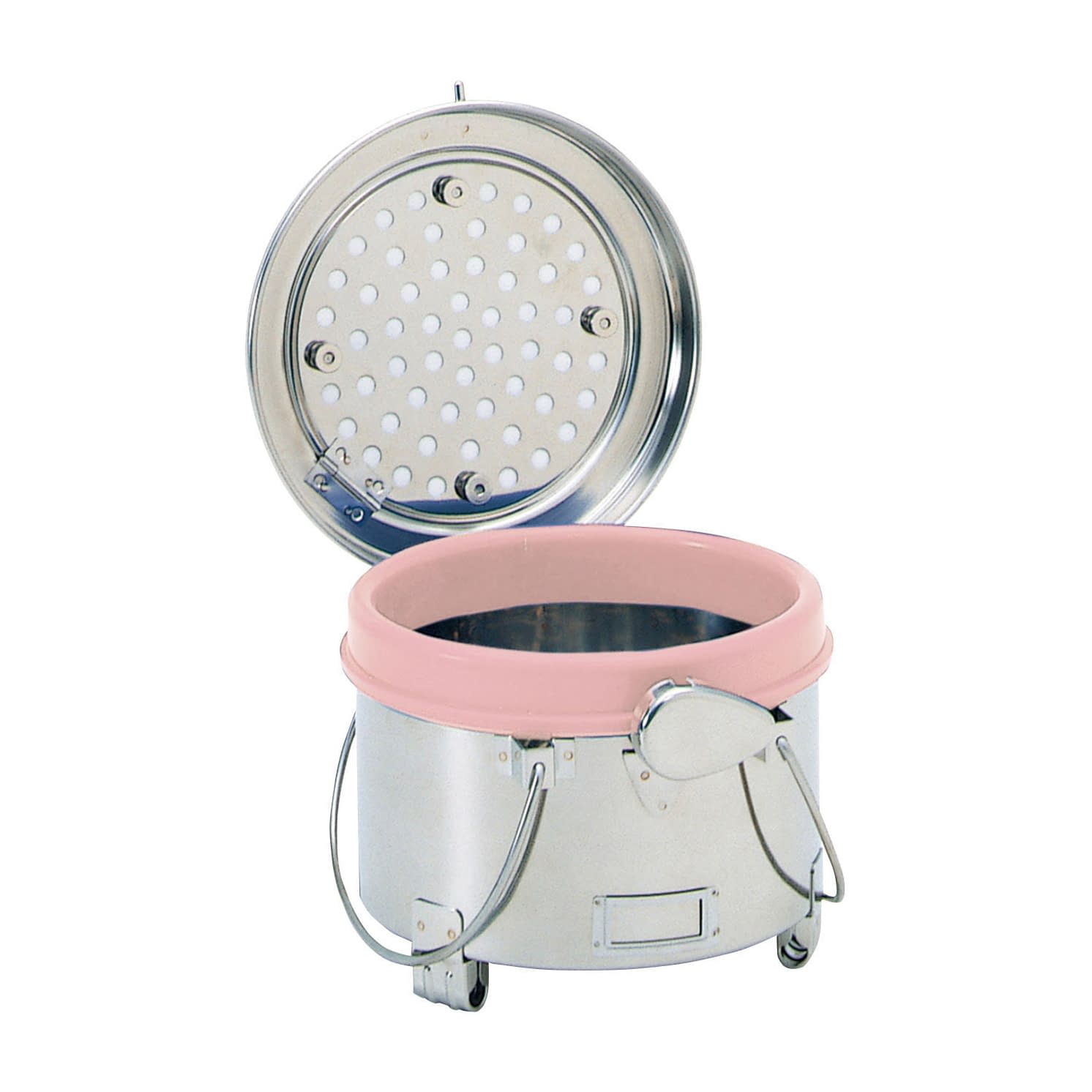 ニューカスト(丸型)27cm 23-5299-0101 ピンク 片桐医科工業 ネジトメ(フィルターシキ)