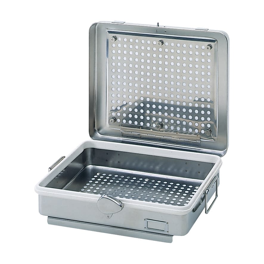 ニューカスト(角型)中 中 23-5218-0203 ホワイト 片桐医科工業 ネジトメ(フィルターシキ)