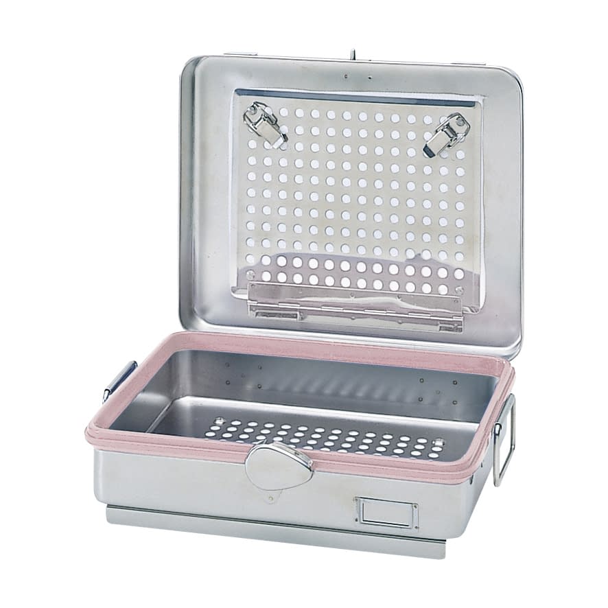 ニューカスト(角型)小 小 23-5219-0001 ピンク 片桐医科工業 ワンタッチ(フィルターシキ)