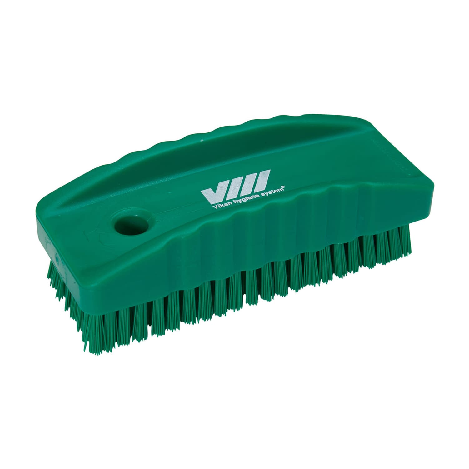 ネイルブラシ(6440) 23-5002-0005 緑 Vikan 123X48X38MM