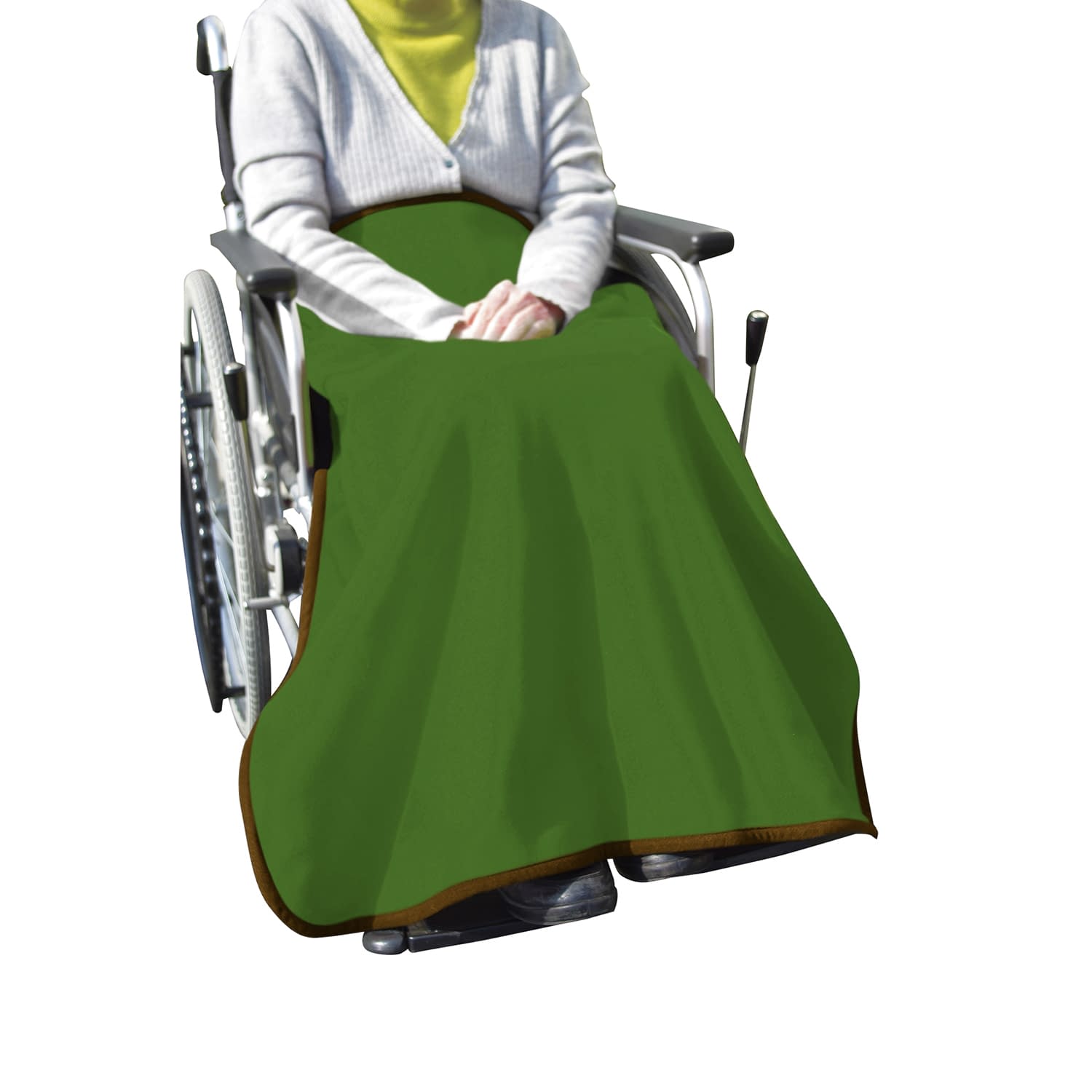 高機能ブランケット 防寒ブランケット 23-5504-0003 グリーン 冨田商事 70X100CM