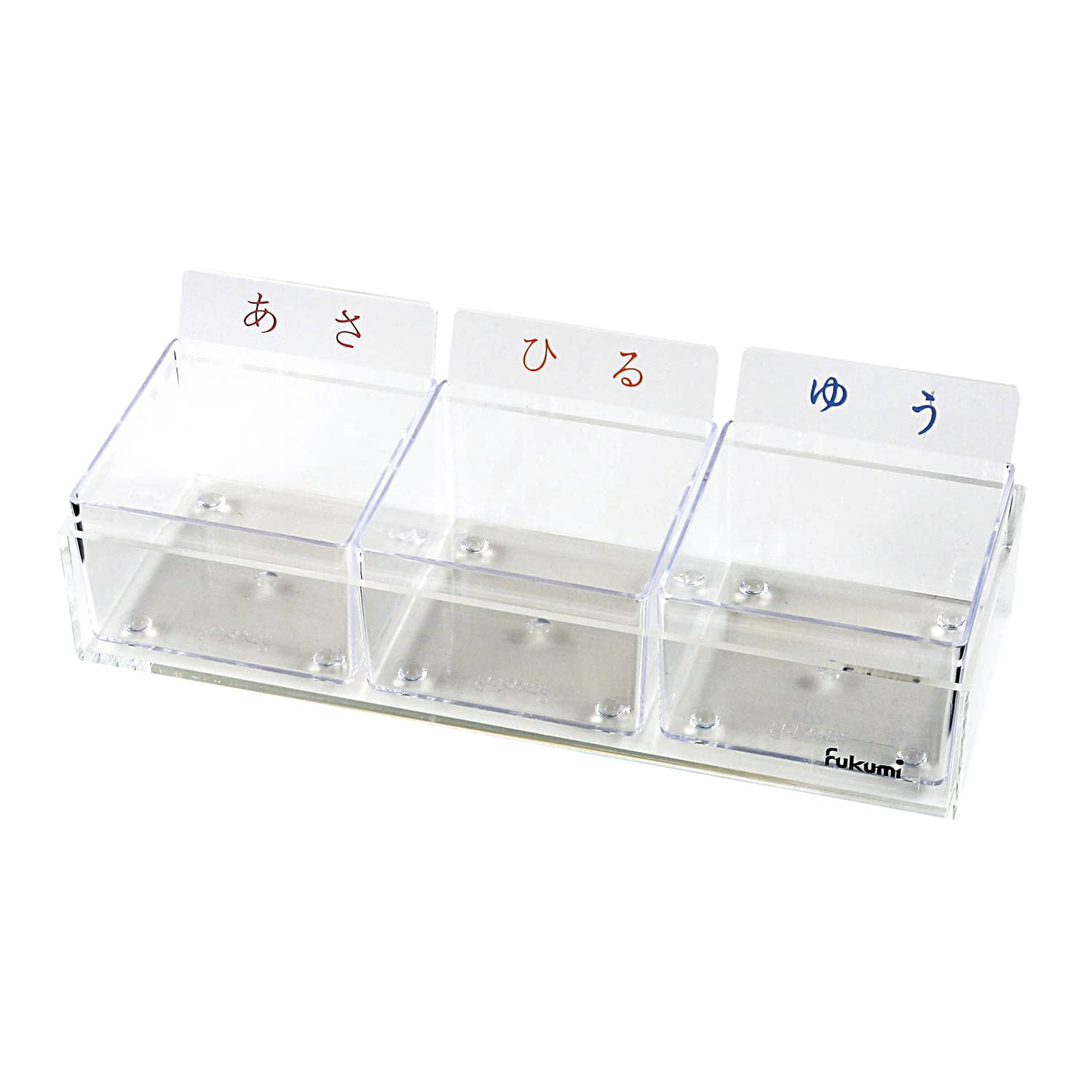 投薬ケース(取り外し式) 散薬トレー 19-7701-00 Fukumi PT-3FC(3コマ)