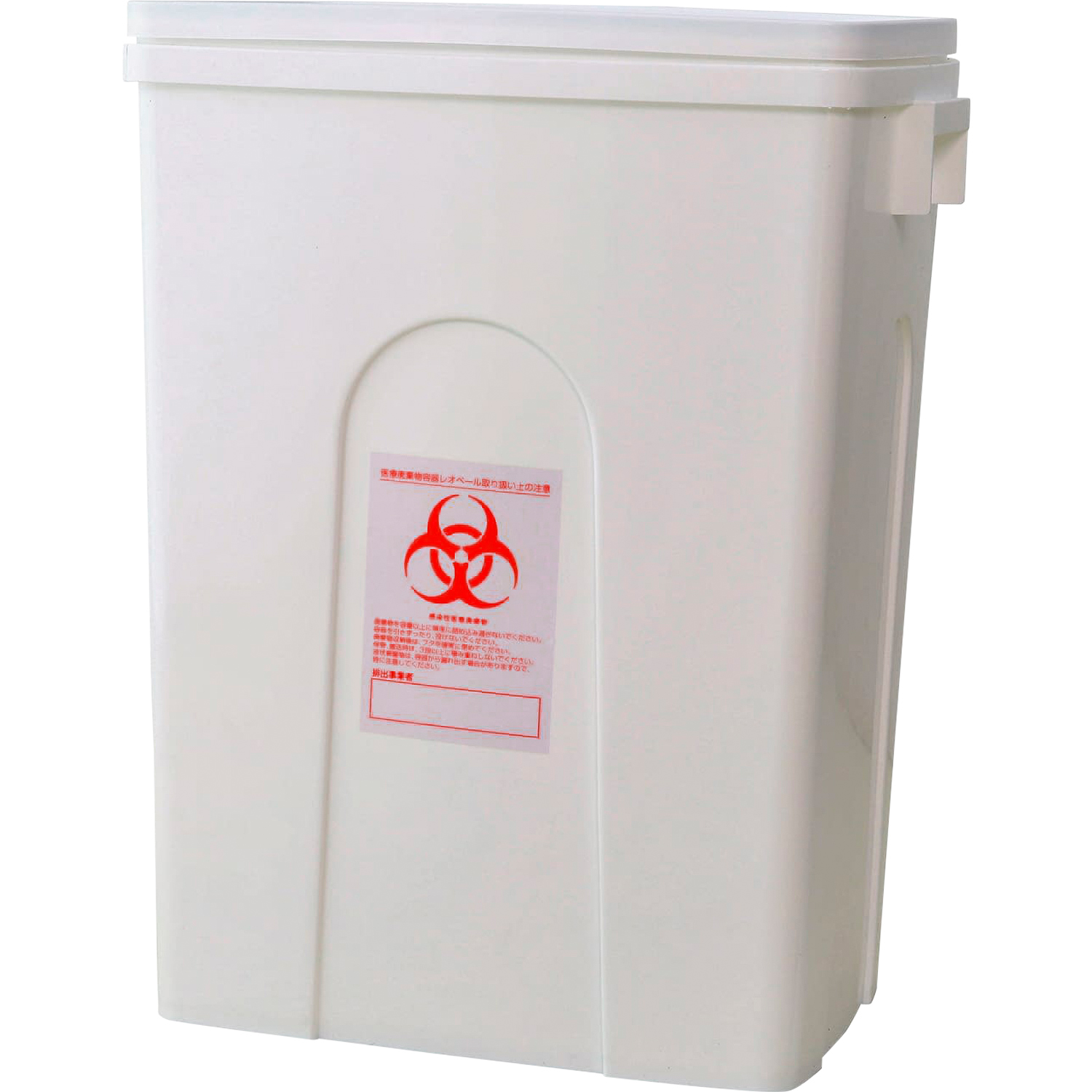 レオペール(感染性医療廃棄物容器) 50L 23-5097-0301 ハザード:赤 ハイピュア 50L(432X310X552)