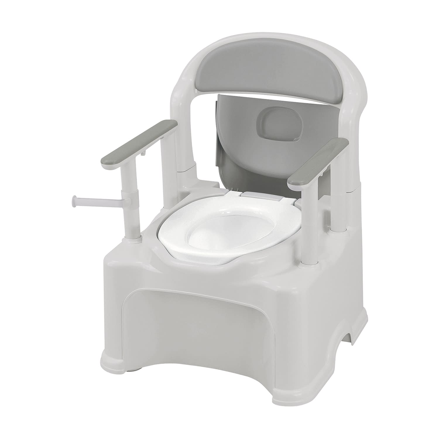 ポータブルトイレ きらくPS2型 普通便座 簡易型トイレ 23-6277-00 リッチェル 47530(フツウベンザ)