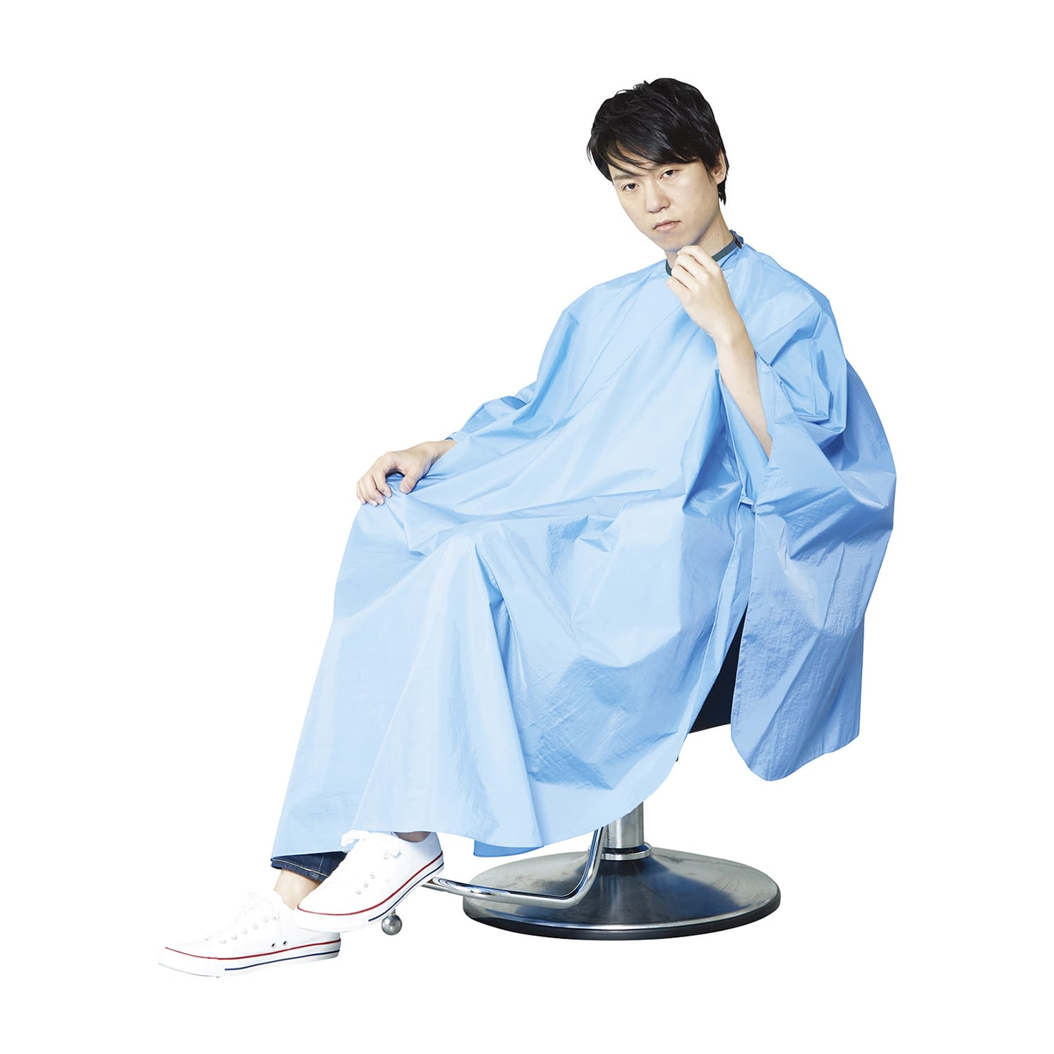 ワイドラップコート 刈布 23-6267-00 ワコウ 3210-1(アクアブルー)