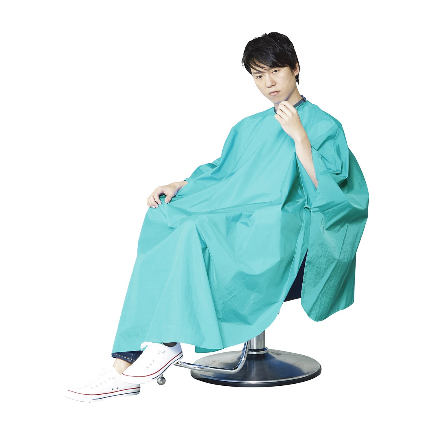 ワイドラップコート 刈布 23-6267-01 ワコウ 3210-2(ミントグリーン)