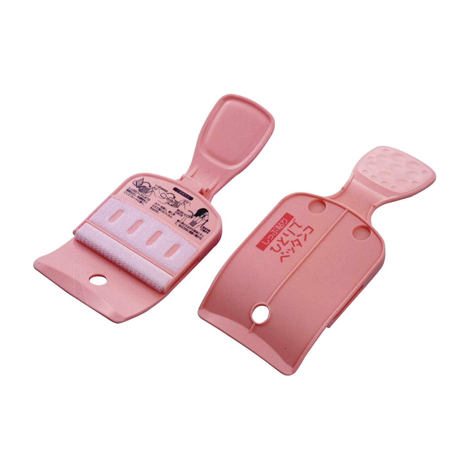 しっぷ貼り ひとりでペッタンコ しっぷ貼り器 23-5654-01 スマイルキッズ ASH-10(ピンク)