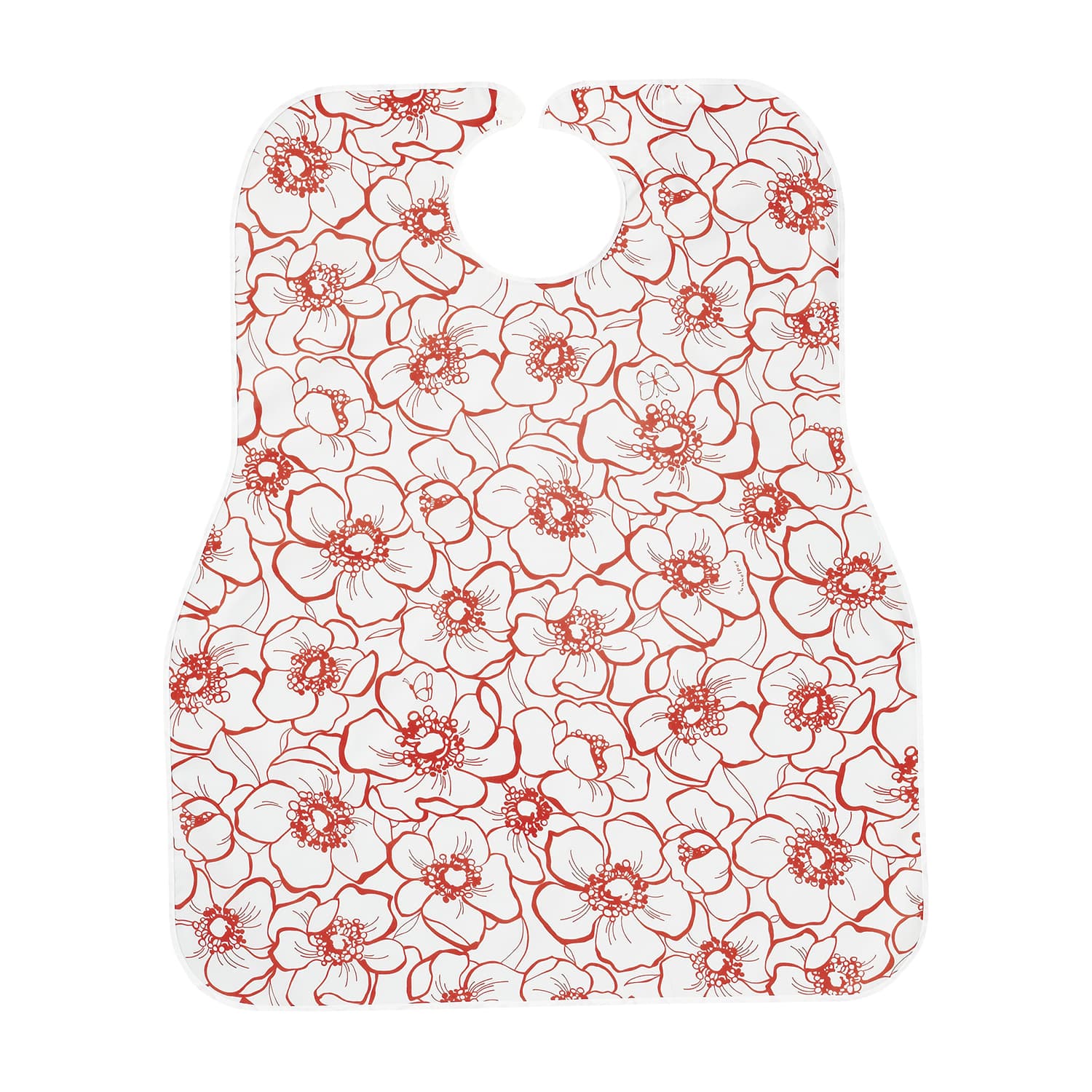 食事用エプロン 23-6296-0002 ローズピンク 松本ナース産業 400-02