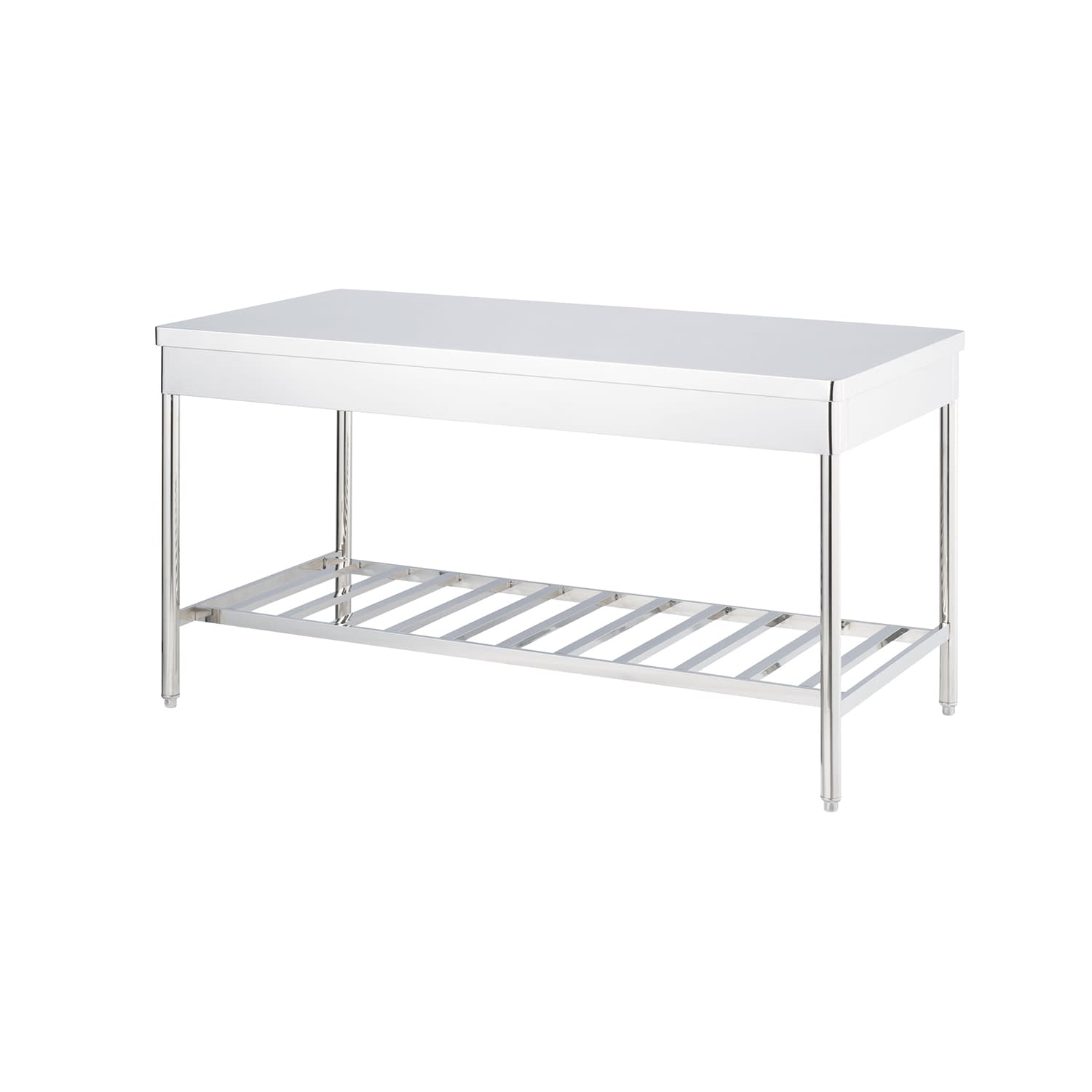 マツヨシステンレス作業台 作業台(中材) 23-5407-00 MATSUYOSHI MY-3003N(150X75X80CM