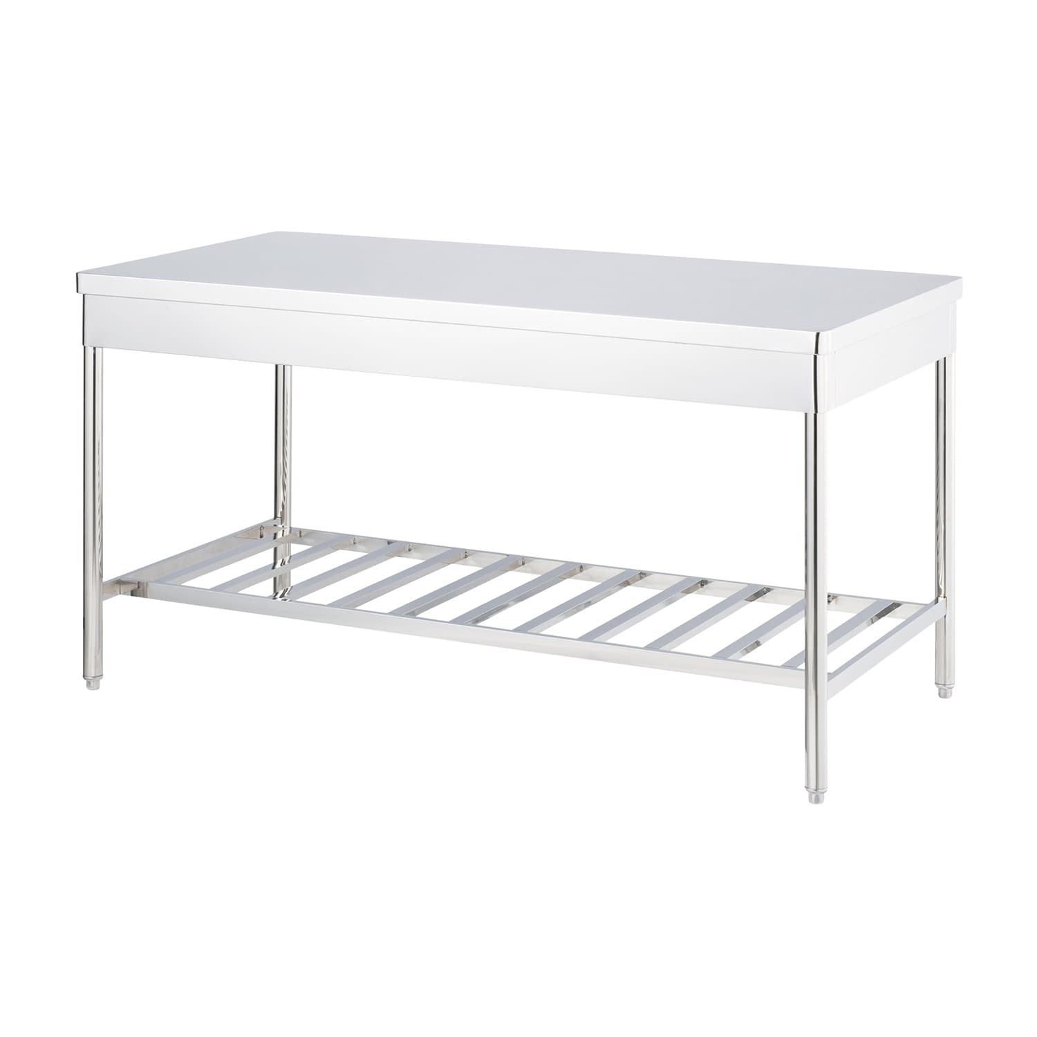 マツヨシステンレス作業台 作業台(中材) 23-5407-01 MATSUYOSHI MY-3004N(180X90X80CM