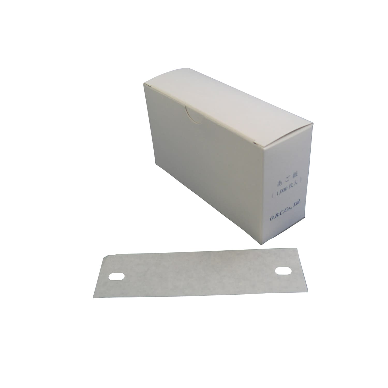 あご紙(A) 23-5331-00 オー・ビー・シー 34X115MM(1000マイイリ)