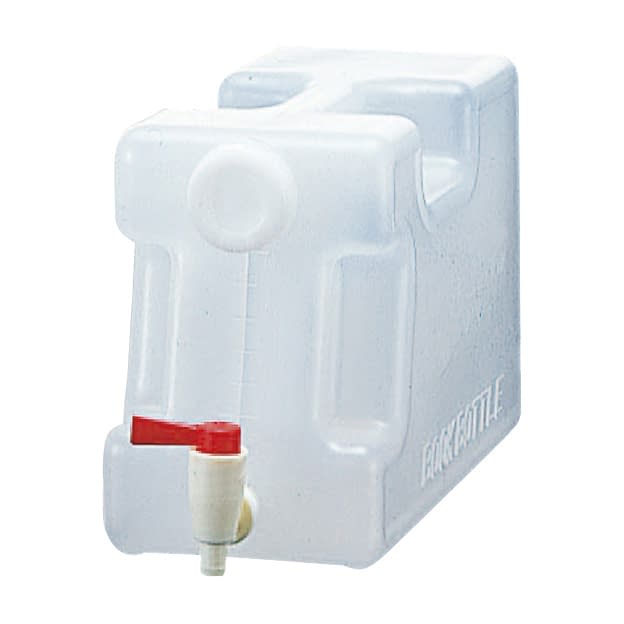 ブックボトル(コック付) 23-5018-01 サンプラテック 10L