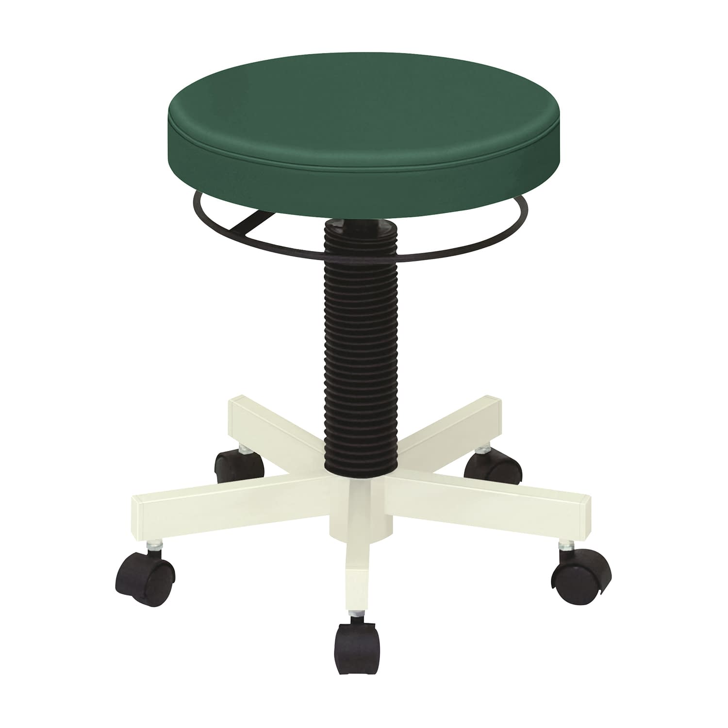 クランケチェア(キャスター付) キャスタータイプ 23-5120-0015 ビニルレザーメディグリーン 高田ベッド製作所 TB-764-01