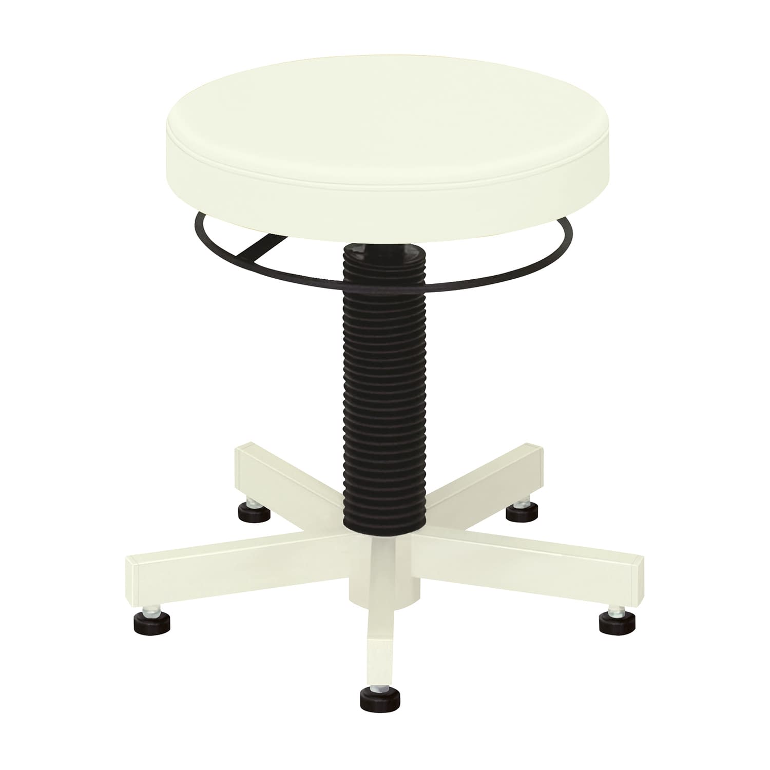 クランケチェア(アジャスター付) アジャスタータイプ 23-5120-0101 ビニルレザー白 高田ベッド製作所 TB-764-02