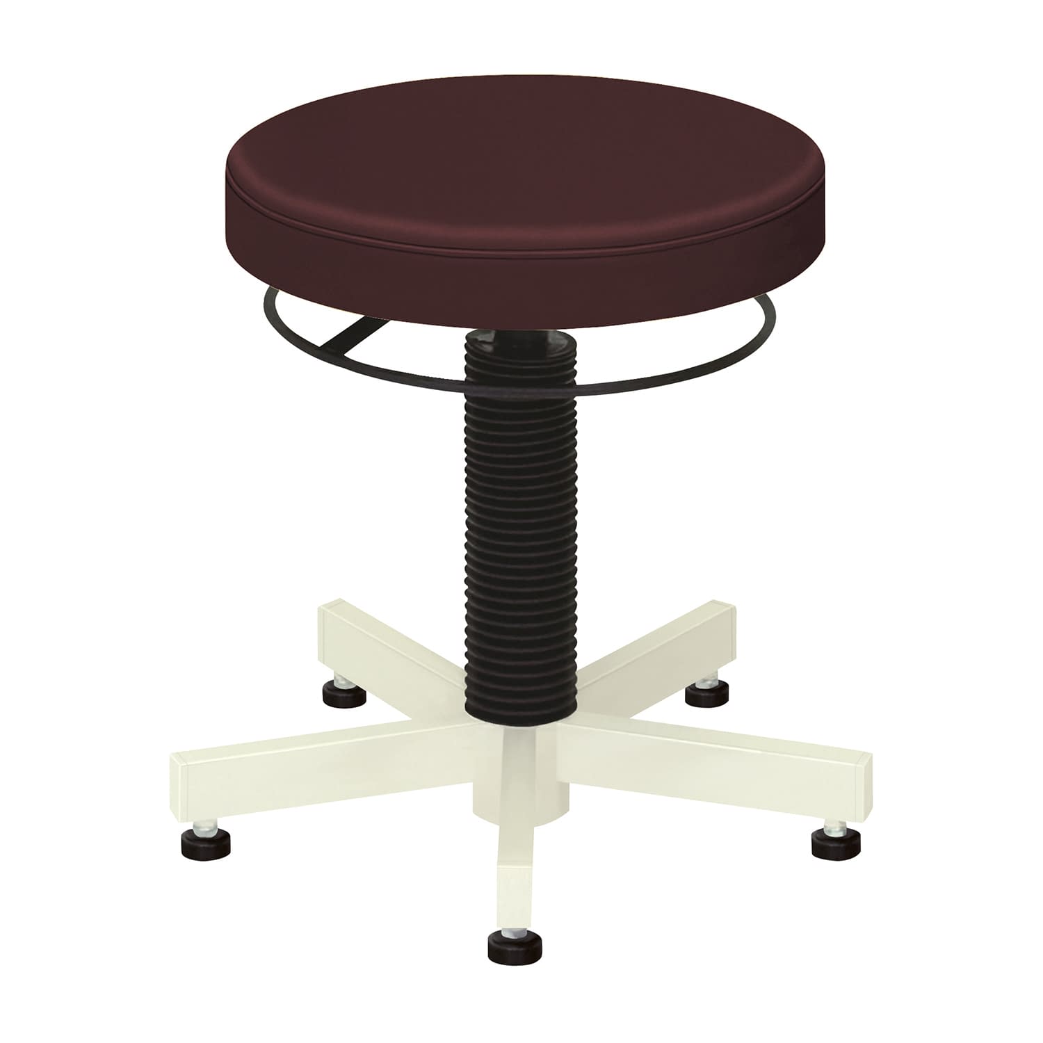 クランケチェア(アジャスター付) アジャスタータイプ 23-5120-0104 ビニルレザー茶 高田ベッド製作所 TB-764-02