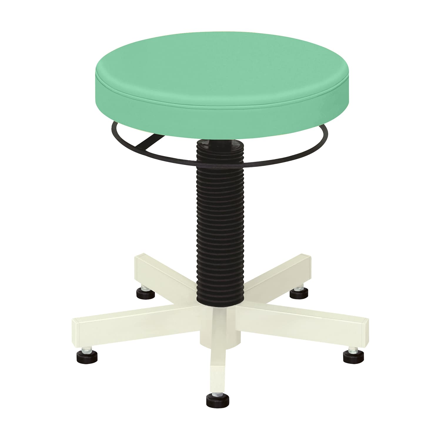 クランケチェア(アジャスター付) アジャスタータイプ 23-5120-0105 ビニルレザーライトグリーン 高田ベッド製作所 TB-764-02