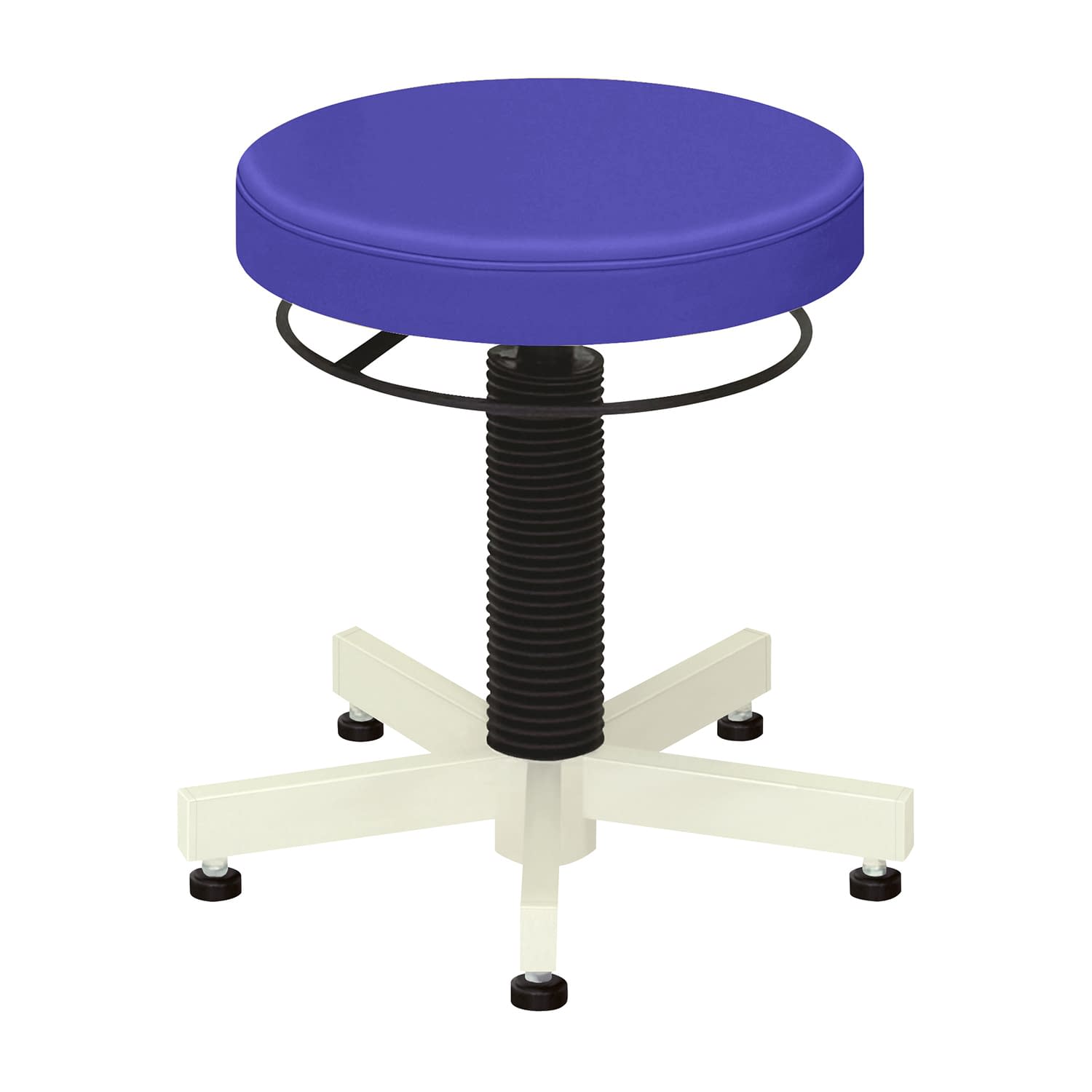 クランケチェア(アジャスター付) アジャスタータイプ 23-5120-0106 ビニルレザーライトブルー 高田ベッド製作所 TB-764-02