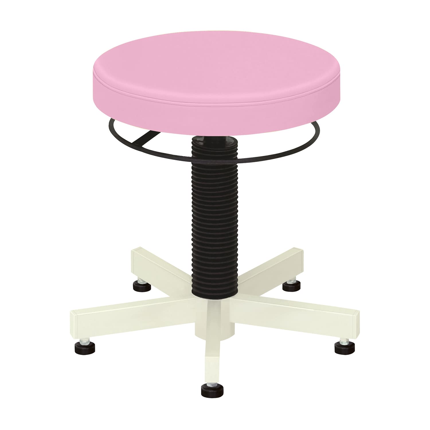 クランケチェア(アジャスター付) アジャスタータイプ 23-5120-0107 ビニルレザーピンク 高田ベッド製作所 TB-764-02