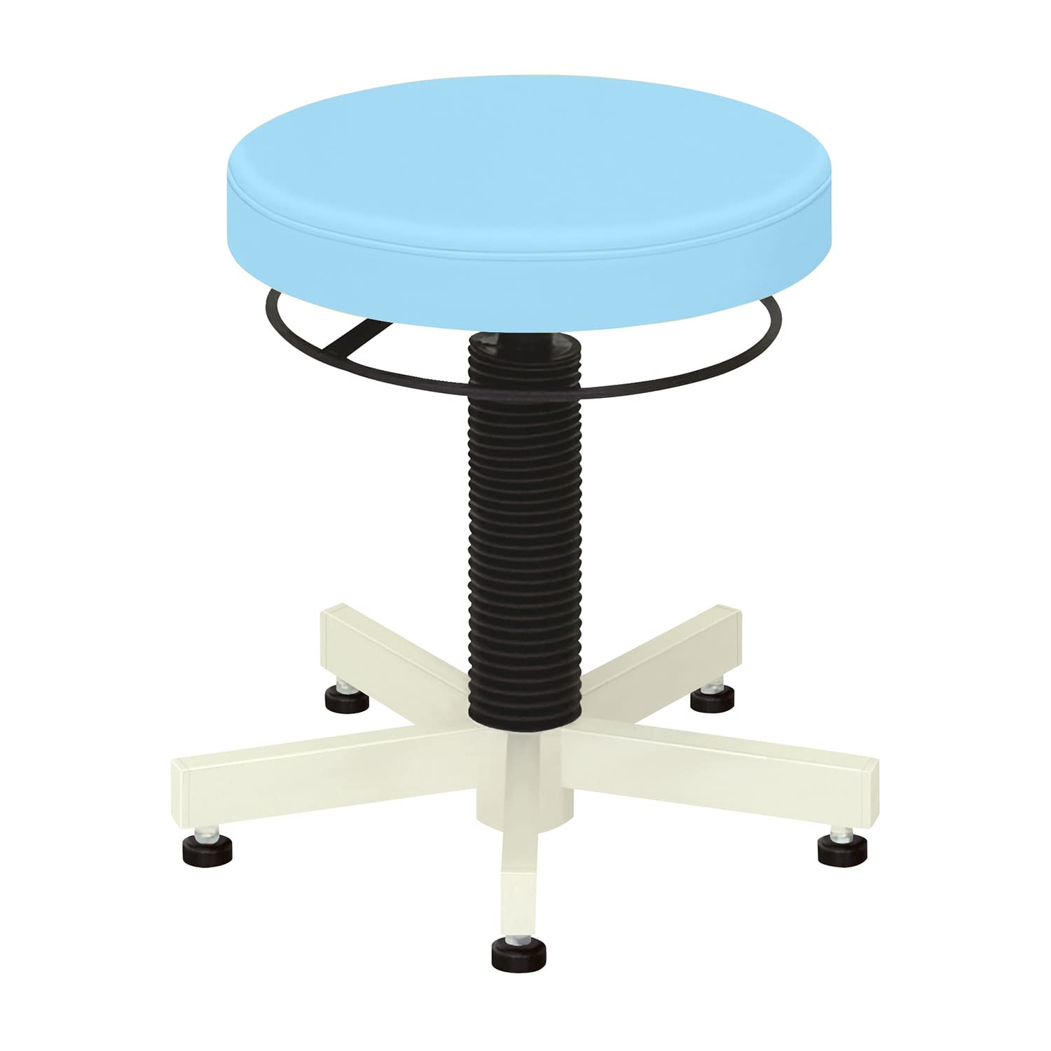 クランケチェア(アジャスター付) アジャスタータイプ 23-5120-0112 ビニルレザースカイブルー 高田ベッド製作所 TB-764-02