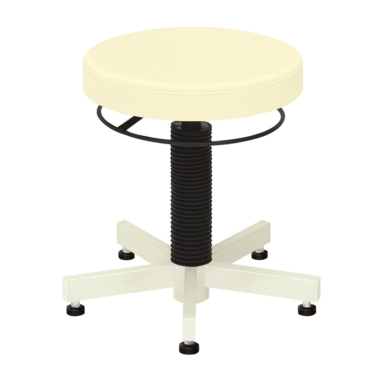 クランケチェア(アジャスター付) アジャスタータイプ 23-5120-0113 ビニルレザークリーム 高田ベッド製作所 TB-764-02