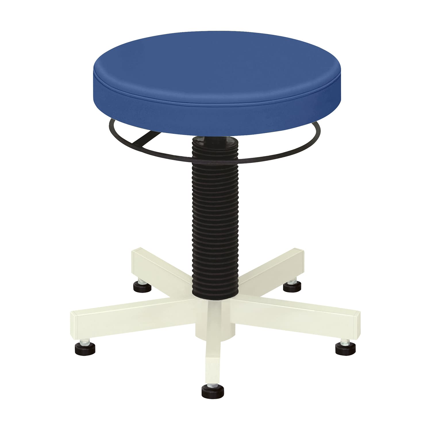 クランケチェア(アジャスター付) アジャスタータイプ 23-5120-0116 ビニルレザーメディブルー 高田ベッド製作所 TB-764-02