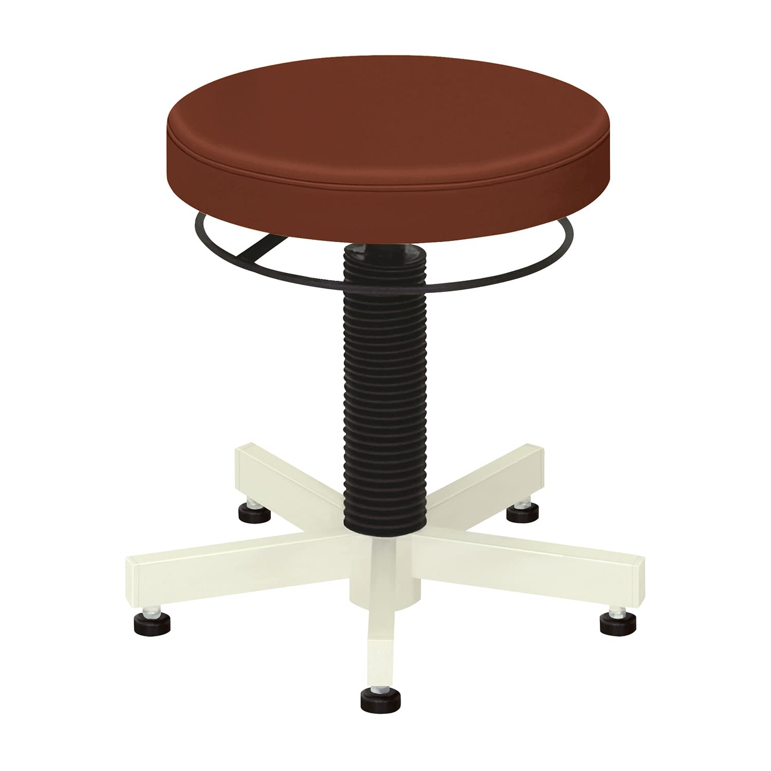 クランケチェア(アジャスター付) アジャスタータイプ 23-5120-0117 ビニルレザーライトブラウン 高田ベッド製作所 TB-764-02