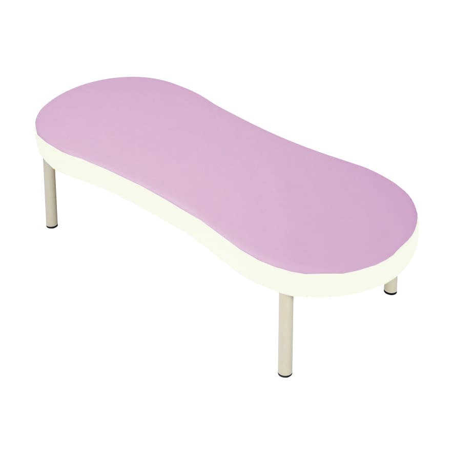 子供用診察台 23-5275-0001 ペールピンク ニシキ工業 KLQ-1770(170X70X50CM