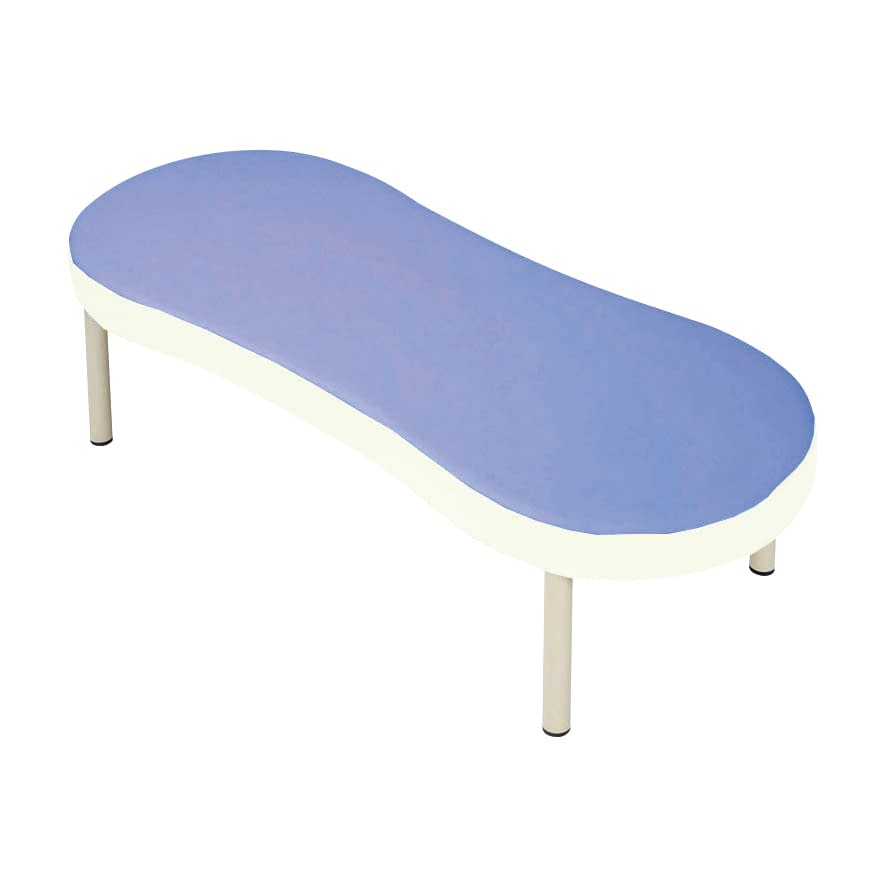 子供用診察台 23-5275-0002 ペールブルー ニシキ工業 KLQ-1770(170X70X50CM