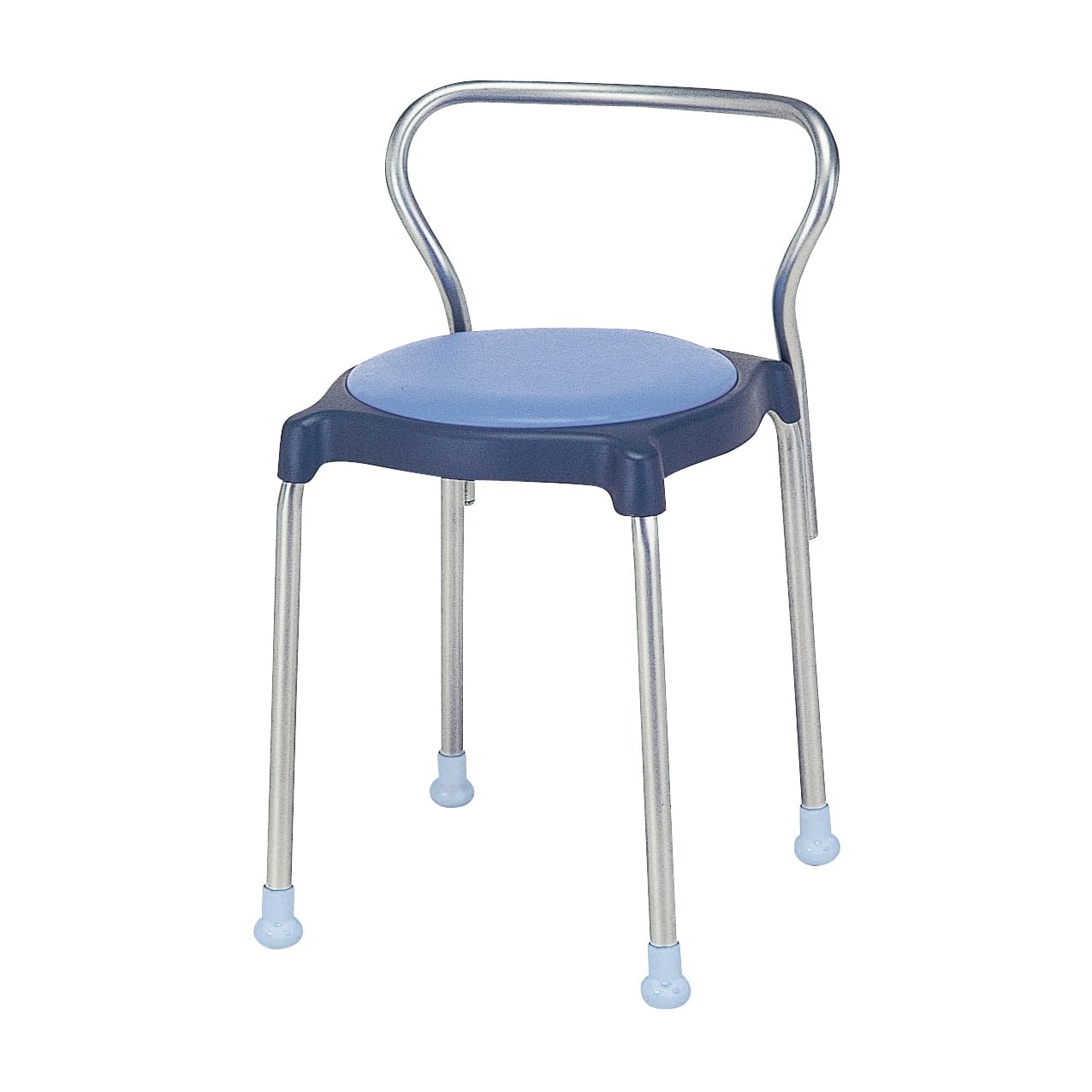 多目的スツール 椅子 23-6209-0001 ブルー ニシキ工業 CUPPO-B