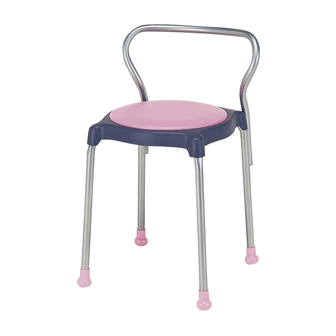 多目的スツール 椅子 23-6209-0002 ピンク ニシキ工業 CUPPO-B