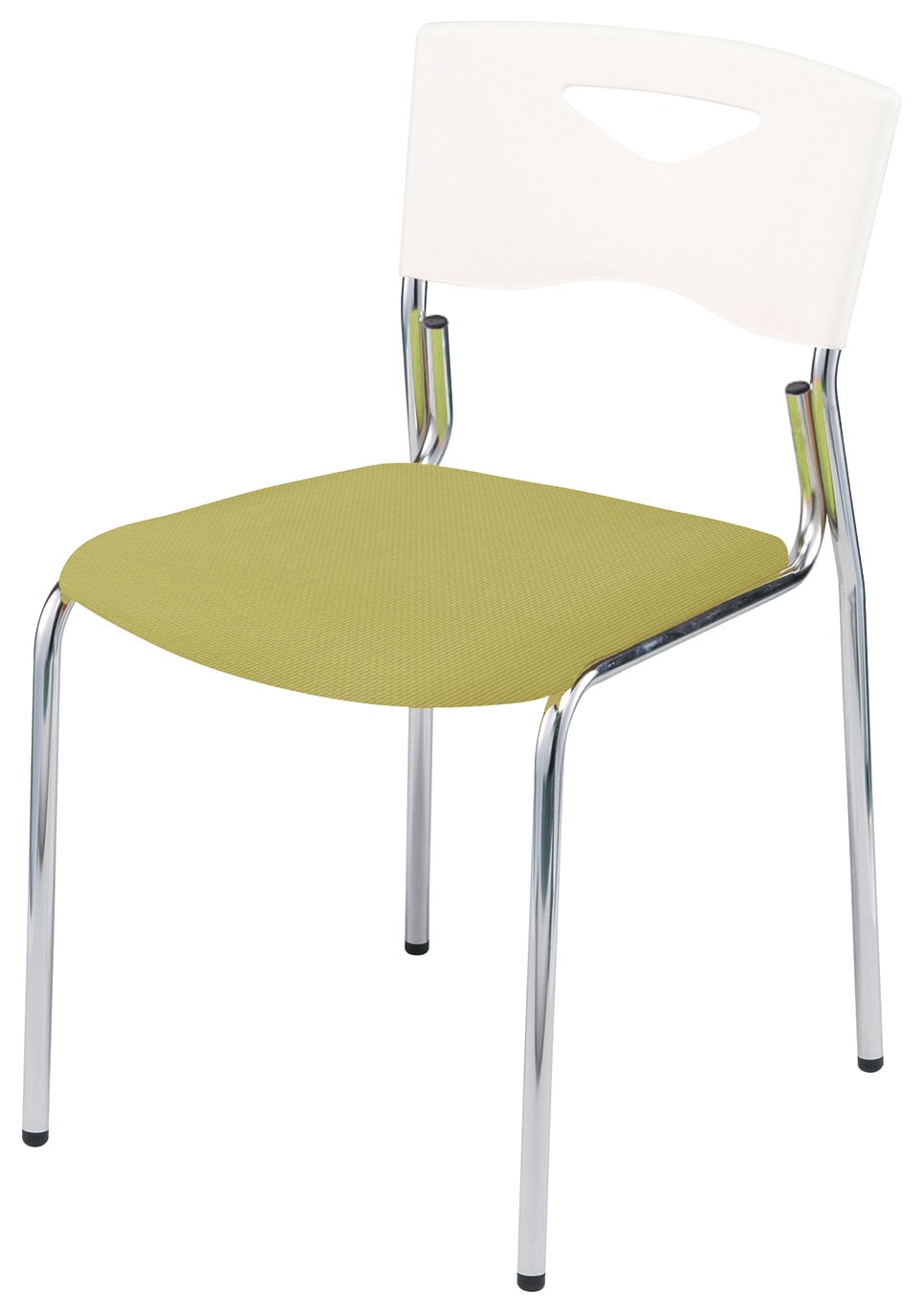 多目的チェア 23-6210-0010 グリーン(ファブリック調) ニシキ工業 FCS-W90