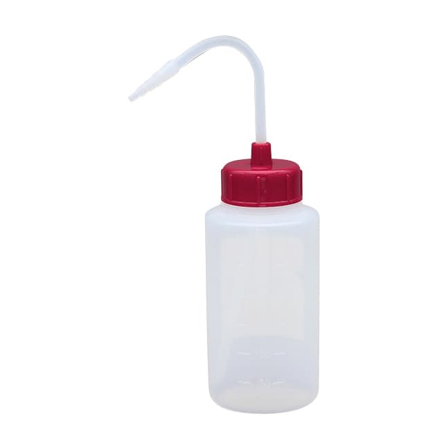 カラーキャップ付洗浄瓶(広口) 広口 23-5021-0511 パープル 安元化成 250ML(12ホンイリ)