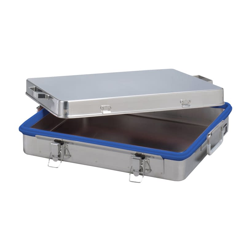 リムーバブルケース 小 23-6564-0002 ブルー 片桐医科工業 350X295X90MM