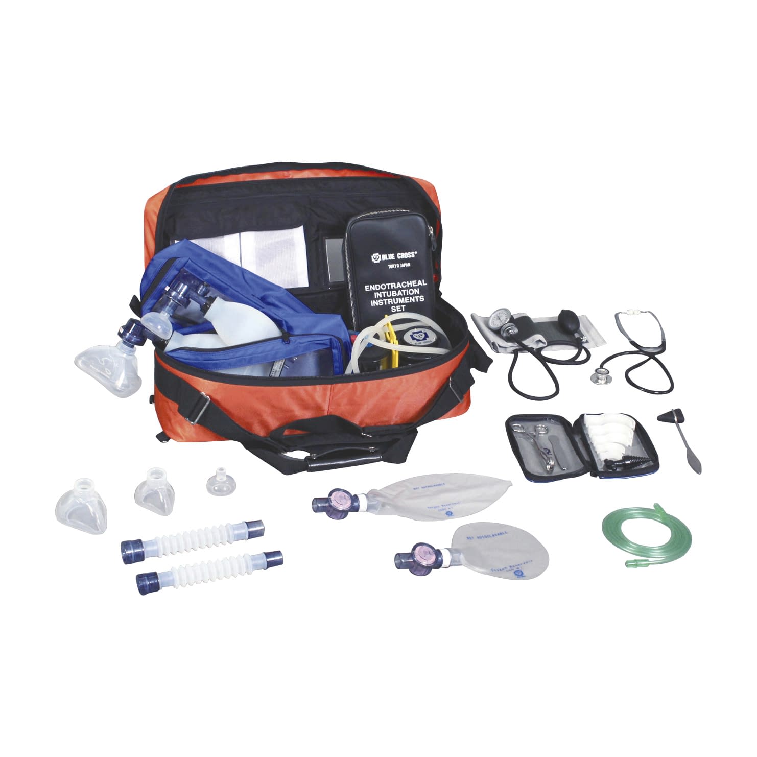 救急蘇生セット(医師挿管用) 23-7351-00 ブルークロス・エマージェンシー ACICRW-ED-FPS
