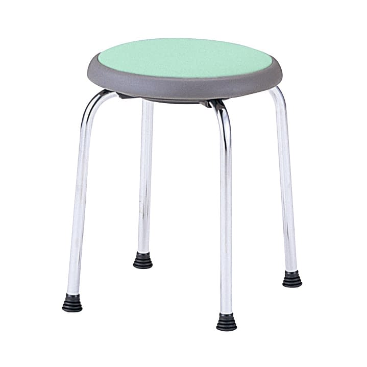 座回転スツール 23-6829-0006 ペールグリーン ノーリツイス R-770L