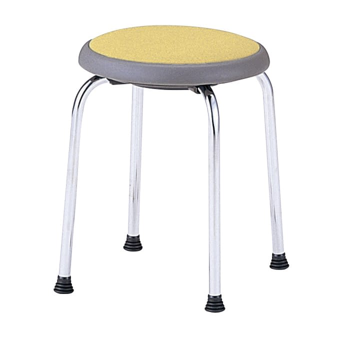 ぐく丸吉 座回転スツール 診察椅子 23-6829-0005 ペールブルー ノーリツイス R