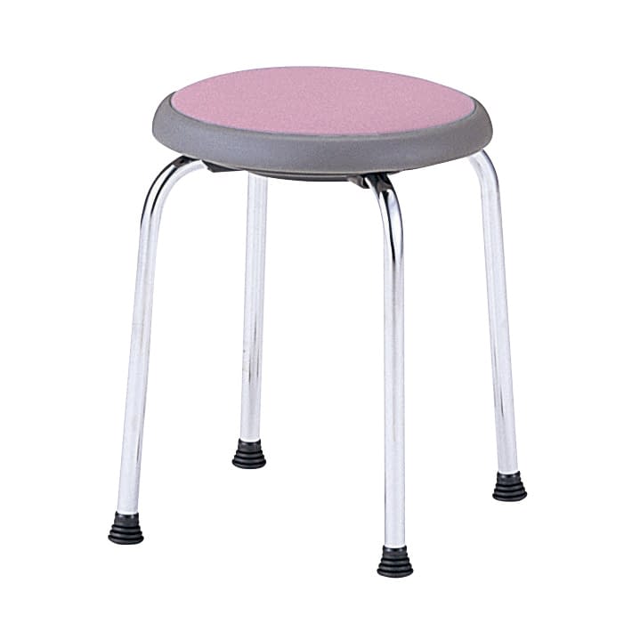 座回転スツール 23-6829-0008 ペールピンク ノーリツイス R-770L