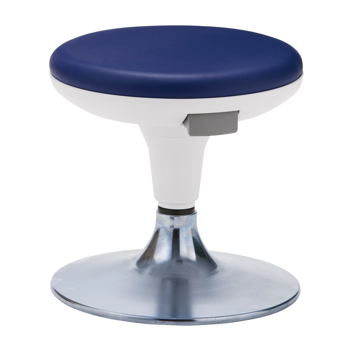 クランケチェア(円形ベースタイプ) 円形ベース 診察椅子 23-6910-0006 プラムブルー ノーリツイス TSS-W13BL