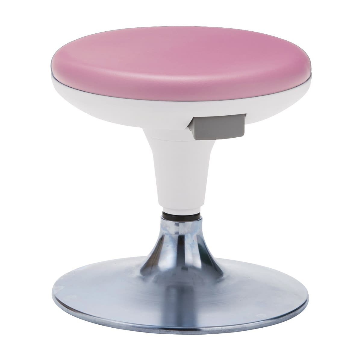 クランケチェア(円形ベースタイプ) 円形ベース 診察椅子 23-6910-0008 チェリーピンク ノーリツイス TSS-W13BL