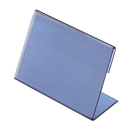 名札立(L型) 23-6878-02 日本医理器材 70X110MM(ブルー)