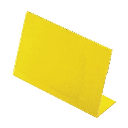 名札立(L型) 23-6878-03 日本医理器材 70X110MM(イエロー)